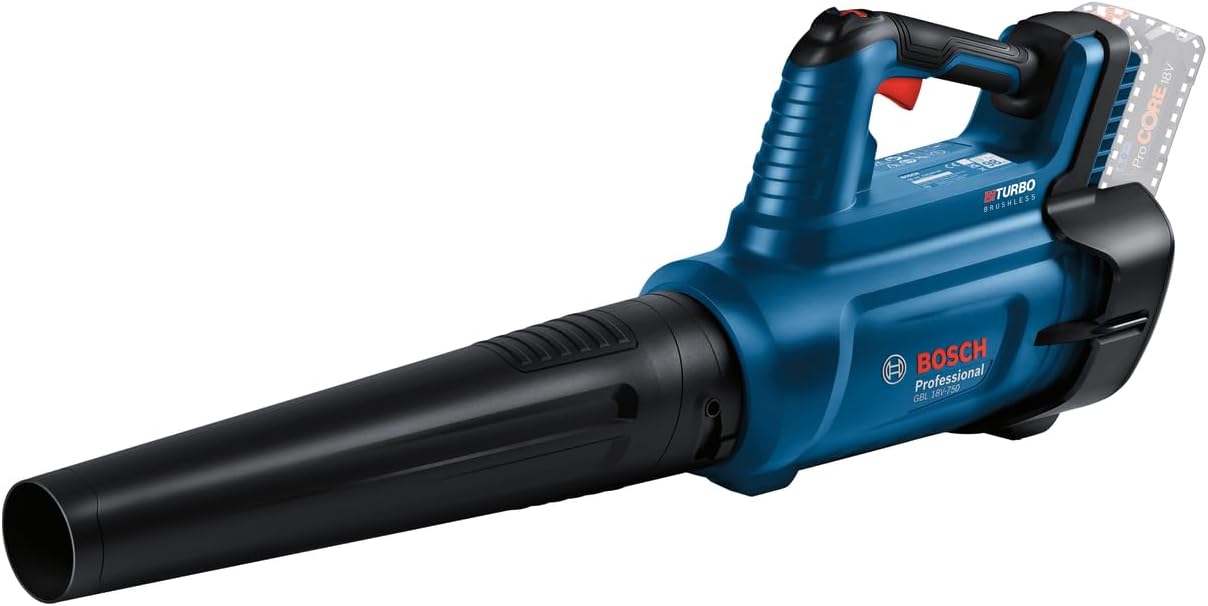 Batteridrevet løvblåser Bosch GBL 18V-800 Professional; 18 V (uten batteri og lader)