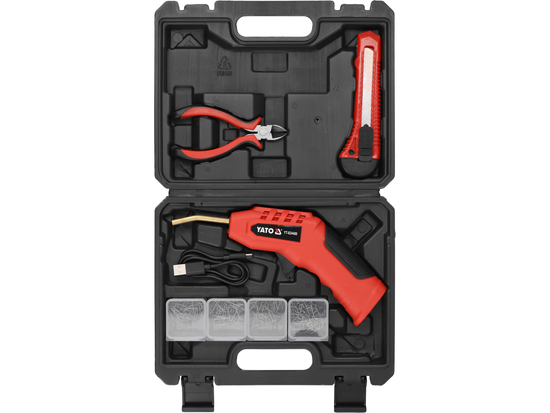 Loddebolt Yato YT-824480; 3,7 V; 1x2,0 Ah batt. + tilbehør