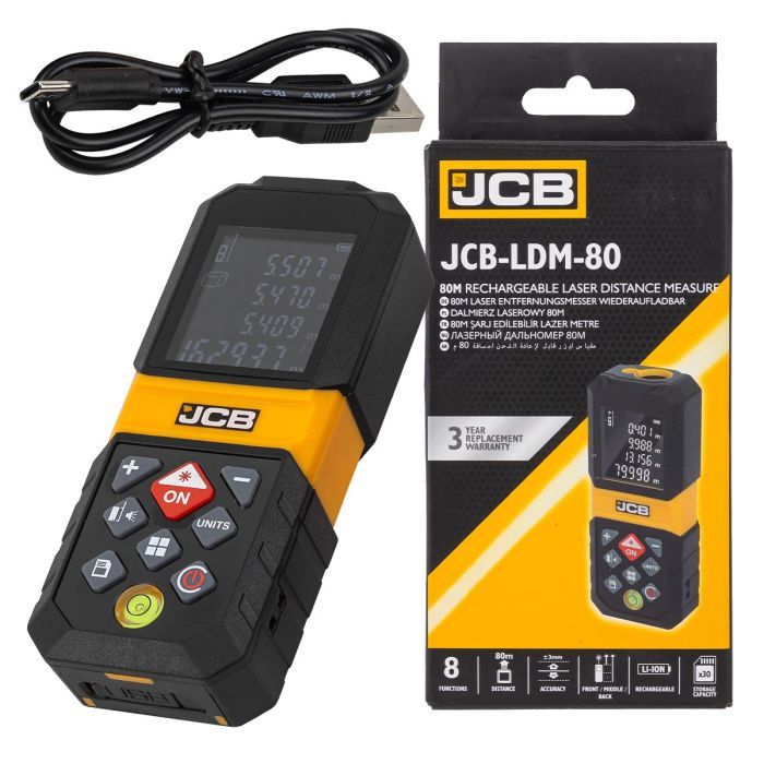 Laseravstandsmåler JCB LDM-80