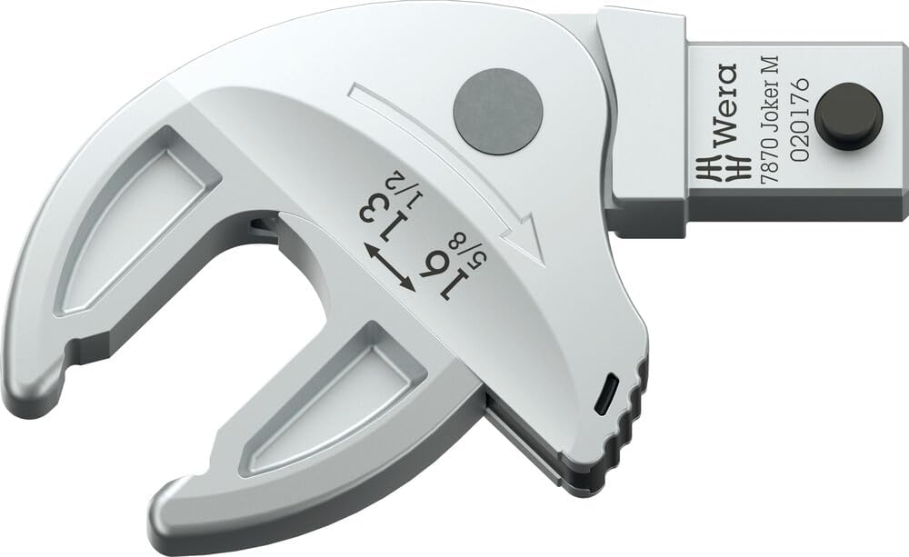 Hode til momentnøkkel Wera 7870 Joker M; 13-16 mm; 9x12 mm
