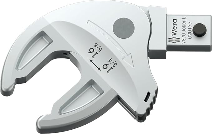 Hode til momentnøkkel Wera 7870 Joker L; 16-19 mm; 9x12 mm