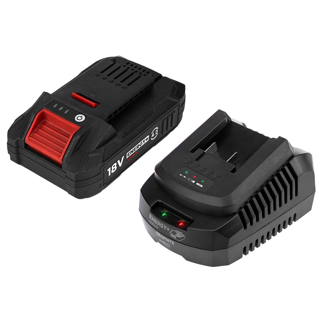 Tilbehørsett Graphite 58GE132-1; 18 V; 1x4,0 Ah