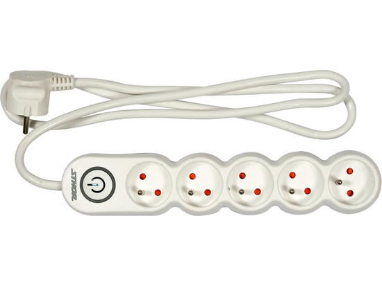 Forlengelsesledning Sthor 72356; 3Gx1,5 mm²; 1,5 m