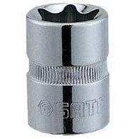 Hylsenøkkel Sata S13707; 1/2''; E22
