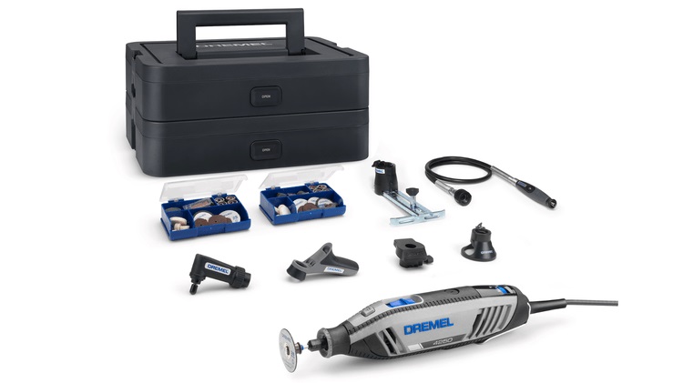 Flerfunksjonsverktøy Dremel 4250-6/128 Platinum + tilbehør