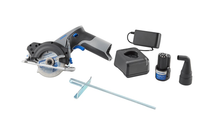 Batteridrevet sirkelsag Dremel CS12V-S1; 12 V; 1x2,0 Ah batt.