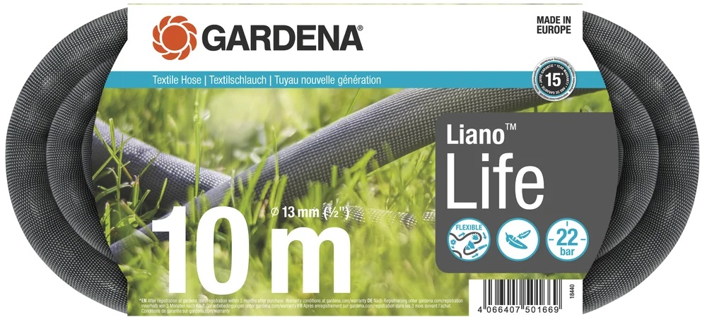 Slange med koblinger Gardena 970642301; 13 mm; 10 m