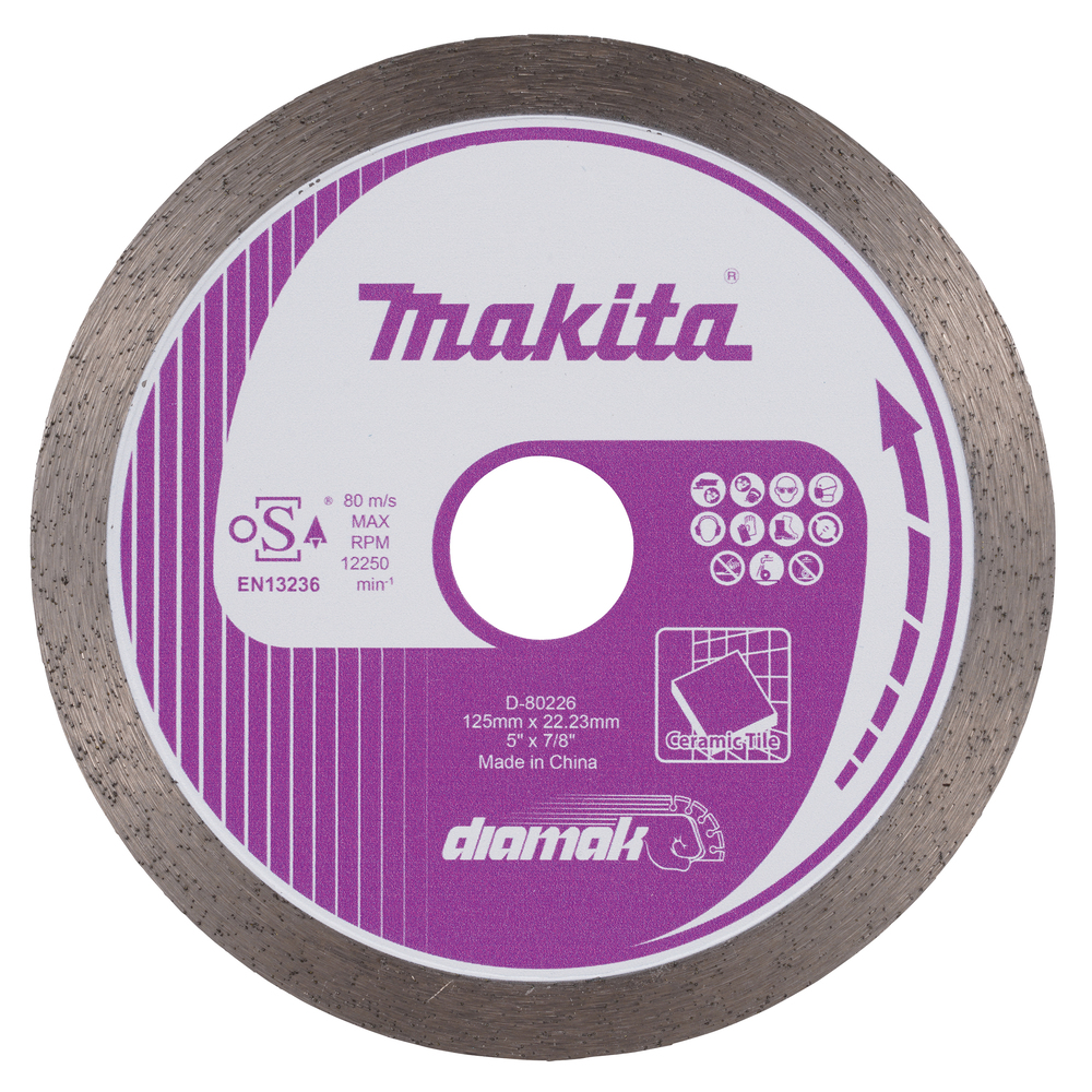 Diamantkappeskive Makita D-80226; 125 mm