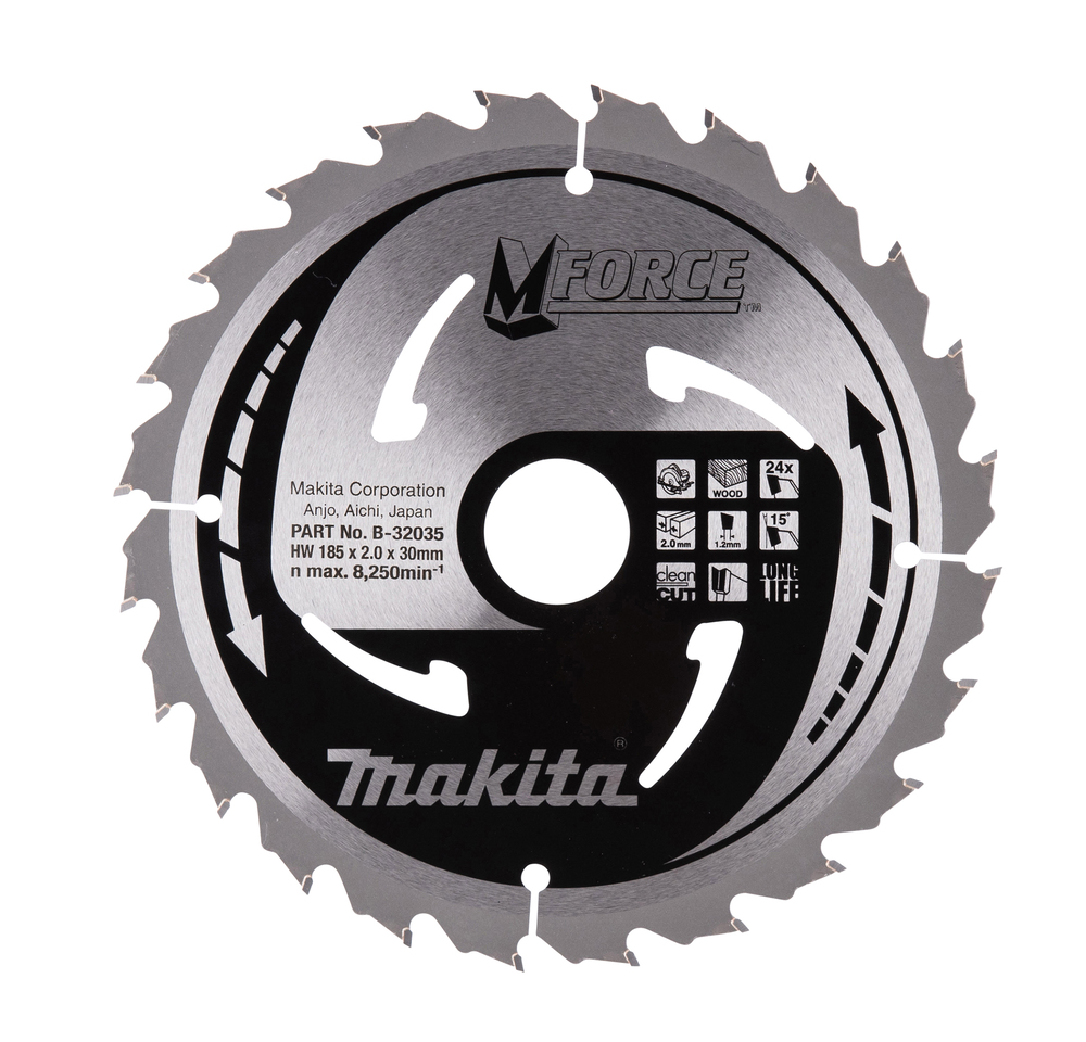 Sagblad for tre Makita B-32035; 185 mm