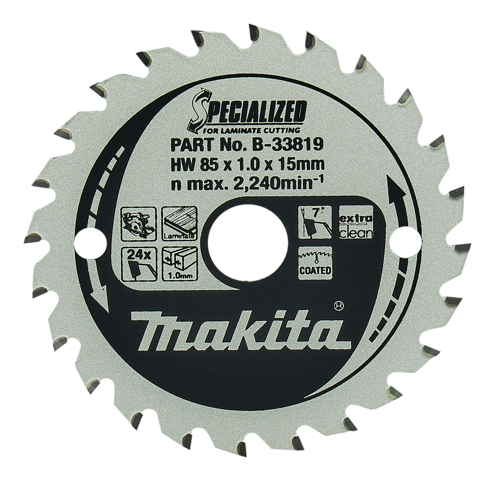 Sagblad for laminat Makita B-33819; 85 mm