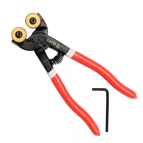 Tang for kutting og brekking av fliser Yato YT-37161; 200 mm