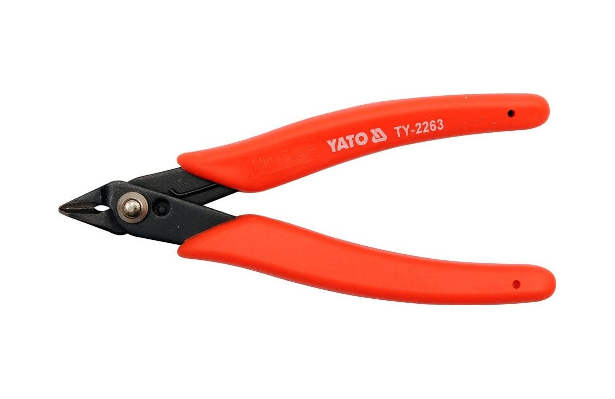 Tenger for presis kapping Yato YT-2263; 130 mm; 0,5-1,5 mm²; 3 mm