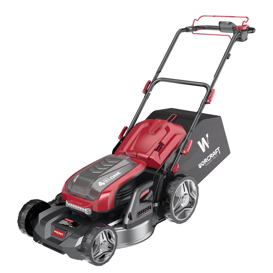 Gressklipper selvgående Worcraft CLMS40LiBD8AH; 40 V; 470 mm; 4x8,0 Ah batt.