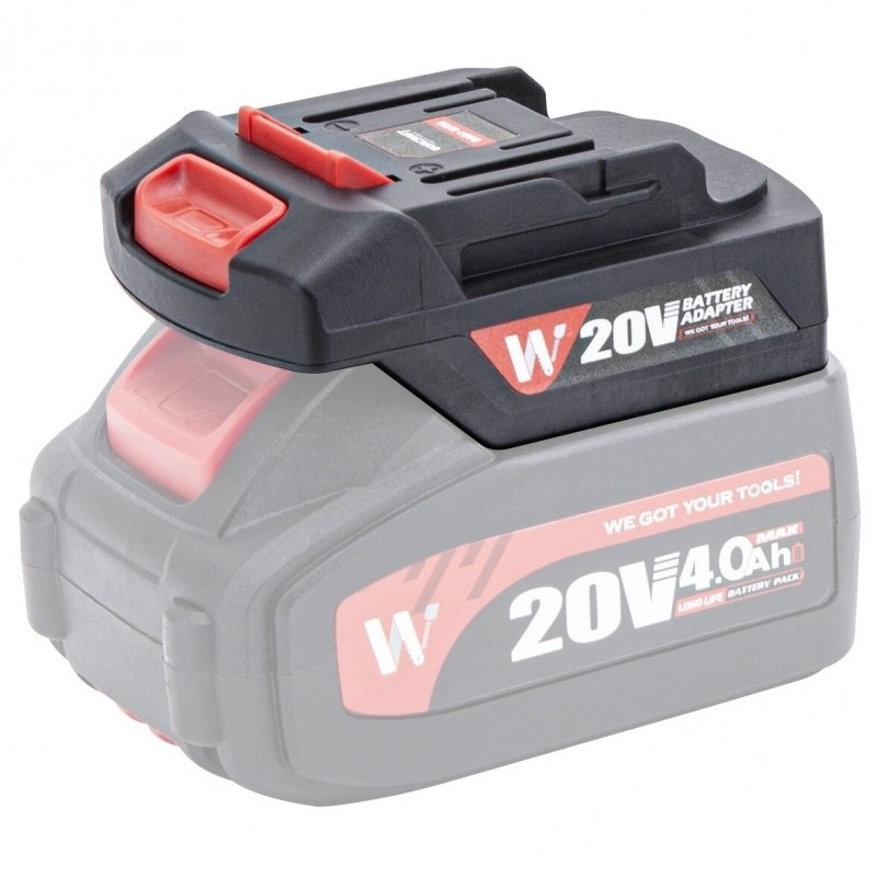 Batteriadapter Worcraft BA01WTM