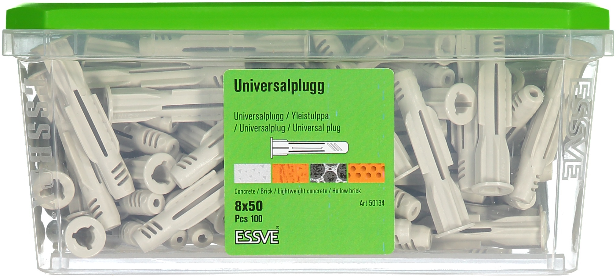 Propp Essve 50134; 8x50 mm; 100 stk