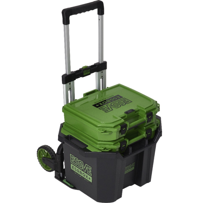 Sammenleggbar tralle Essve ESSBOX+ TROLLEY; 125 kg; 50 kg