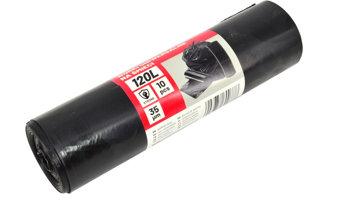 Støvpose AWTools AW23603; 120 l; 35 µm; 10 stk