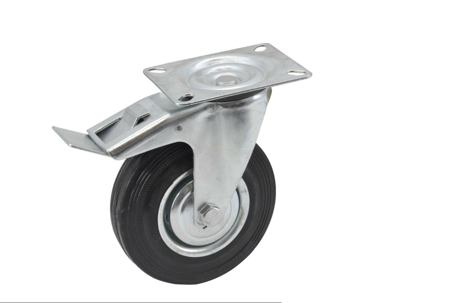 Hjul med feste AWTools AW23321; 40 kg 75 mm