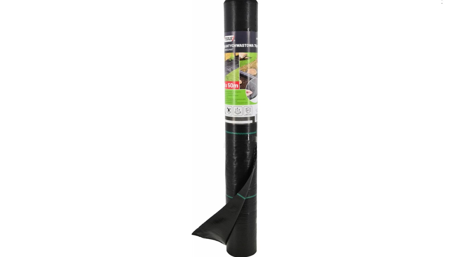 Ullunderlag AWTools AW67142; 90 g/m²; 1,6x50 m