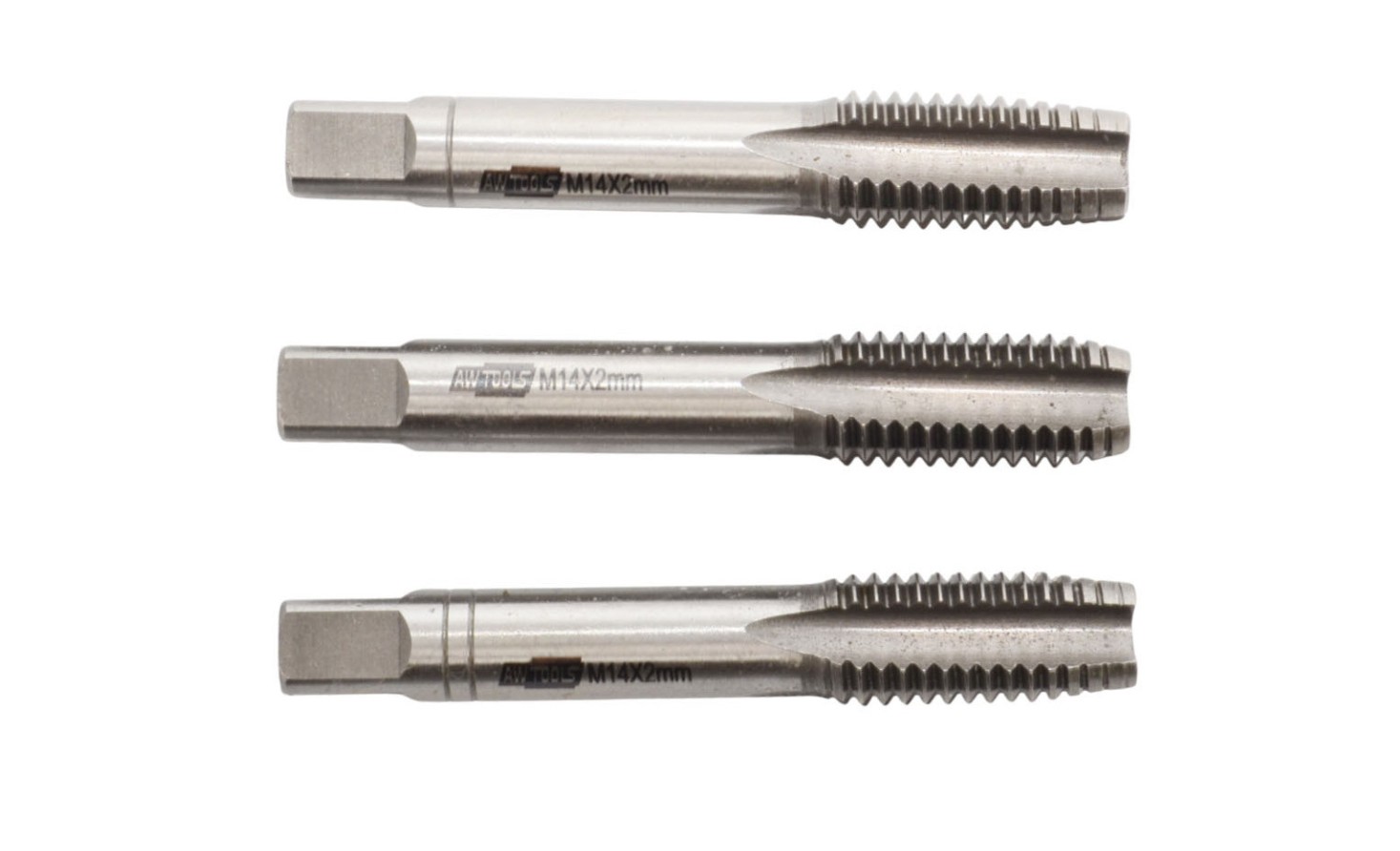 Gjengetappsett AWTools AW20477; M14x2,00; 3 stk
