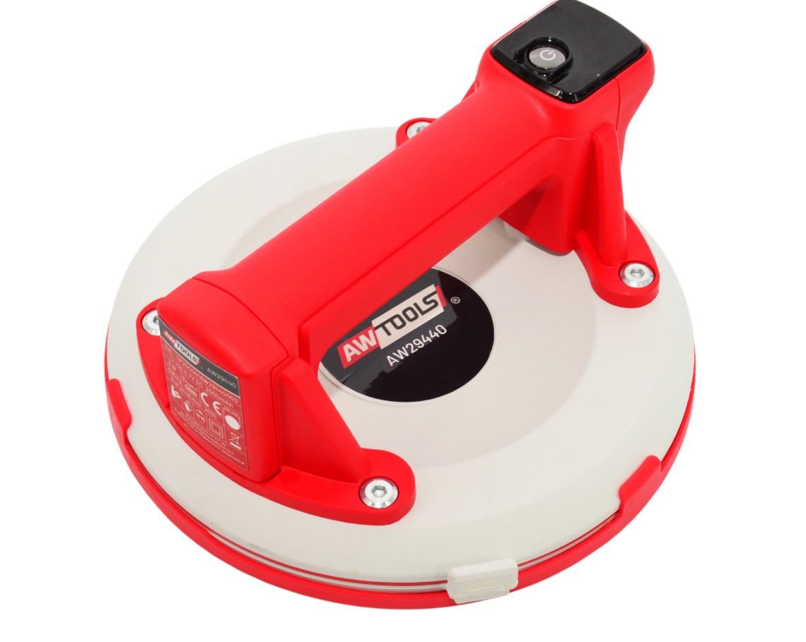 Vakuumplate AWTools AW29440; 3,7 V; 150 kg; 1x2,0 Ah batt.