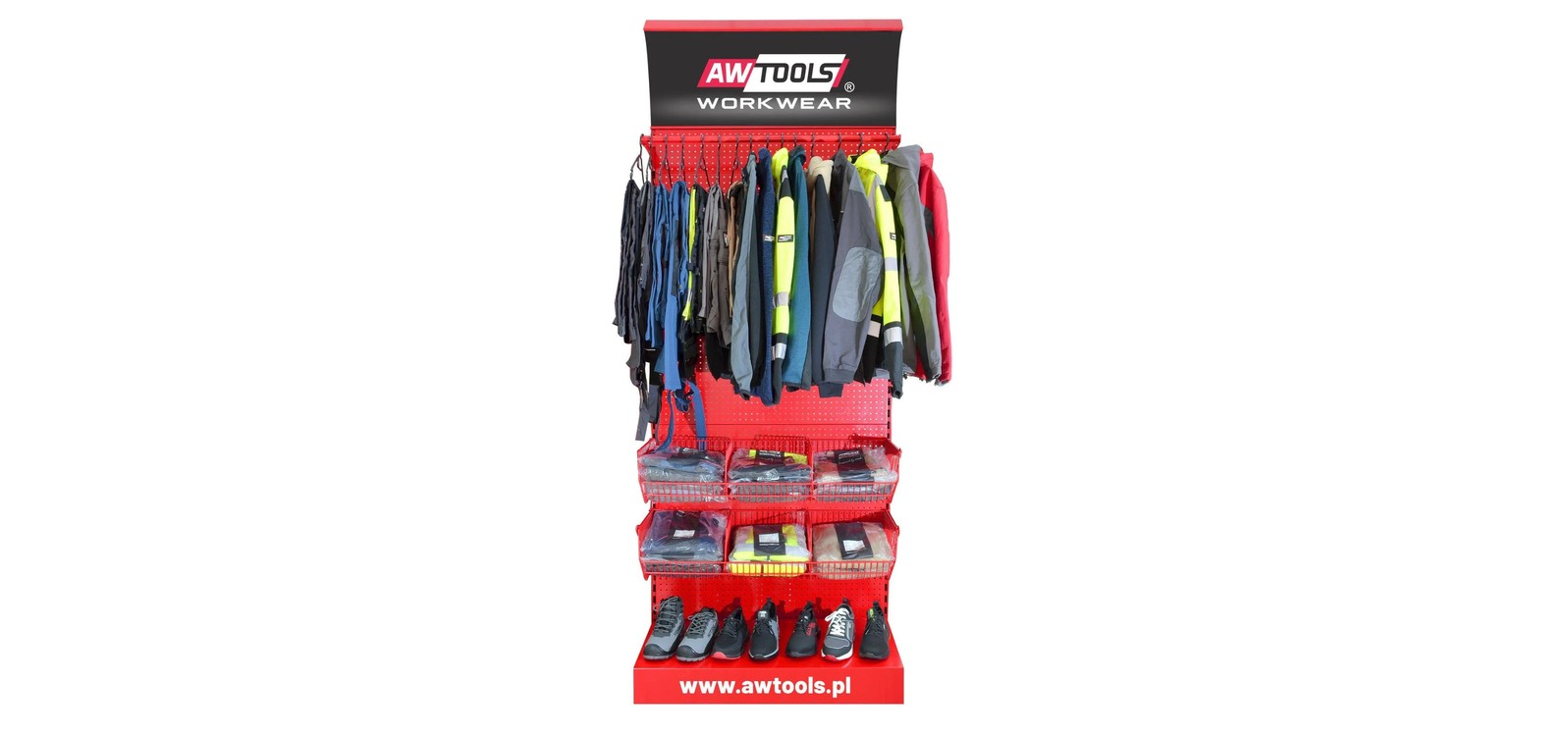Verktøyholder AWTools AW-REGAŁ4; 99x39 cm