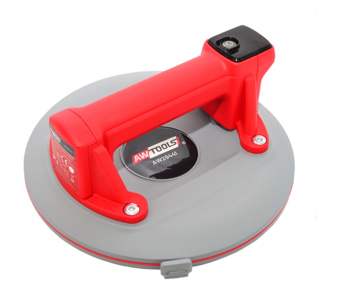 Vakuumplate AWTools AW29441; 3,7 V; 220 kg; 2,0 Ah batt.