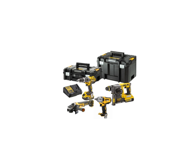 Verktøysett DeWalt DCK428P3T-QW; 18 V; 330 ft-lbs; 3x5,0 Ah batt.