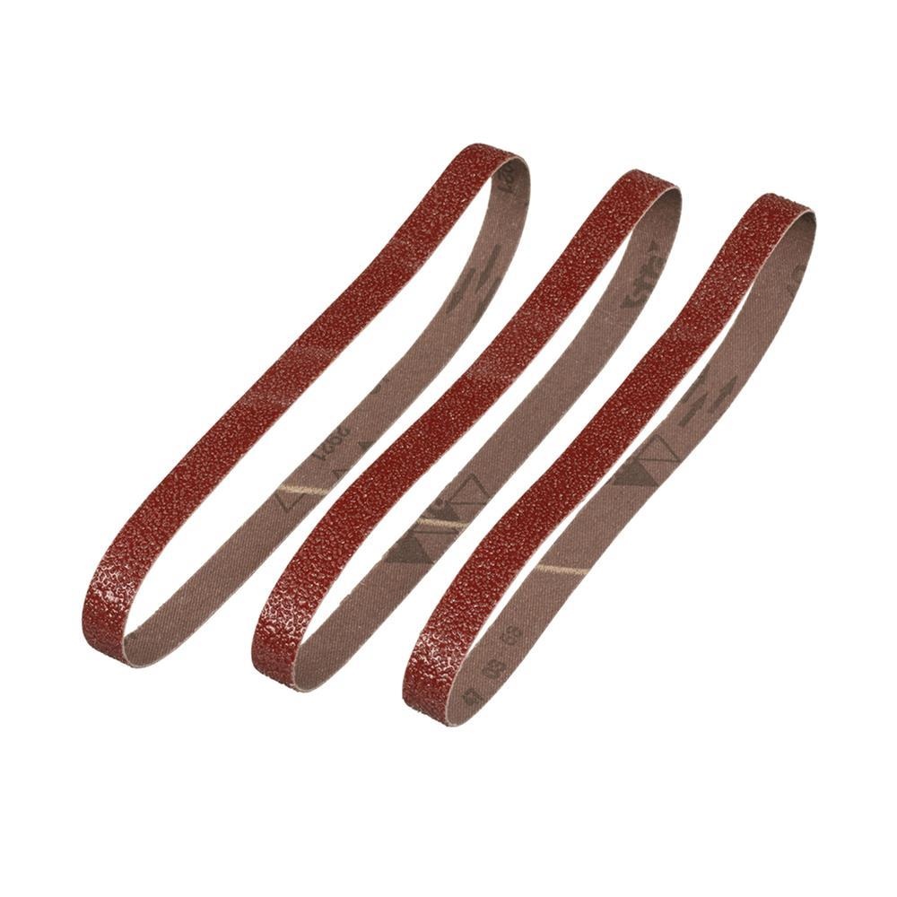 Slipebånd sett Stanley STA33376-XJ; 13x451 mm; G40; 3 stk