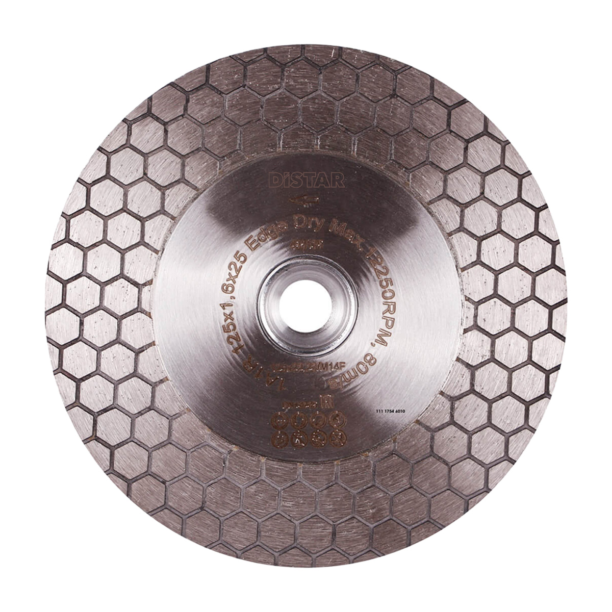 Diamantskive til tørskjæring DISTAR 11117546010; 125 mm