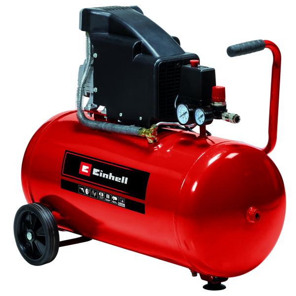 Oljesmurt luftkompressor Einhell TC-AC 190/50/8; 50 l; 1500 W; 8 bar