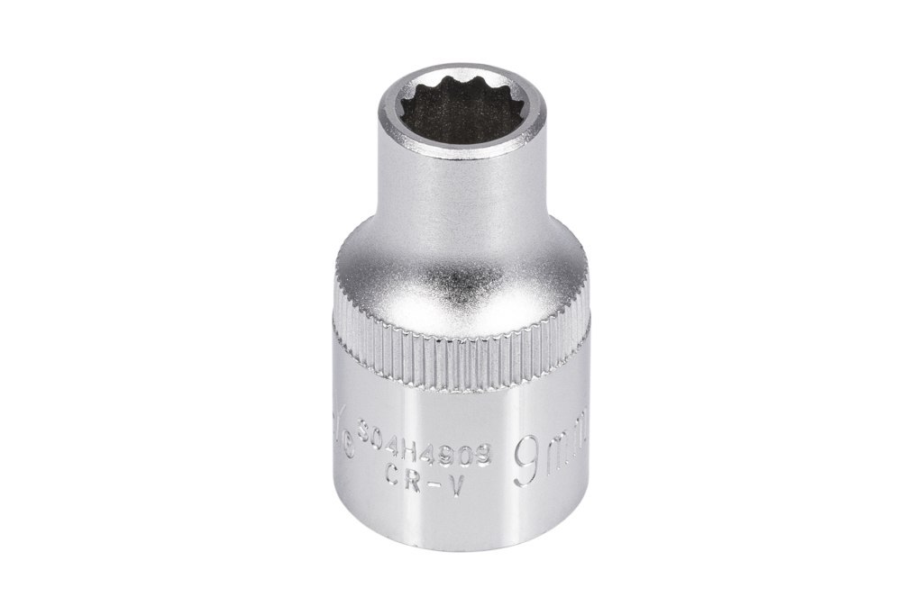 Hylsenøkkel JONNESWAY S04H4909; 1/2''; 9 mm; 12-pt; 38 mm