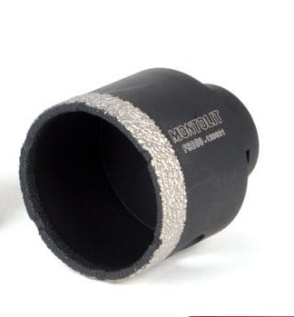 Diamantkrone for tørrboring Montolit Mondrillo Black; 8 mm