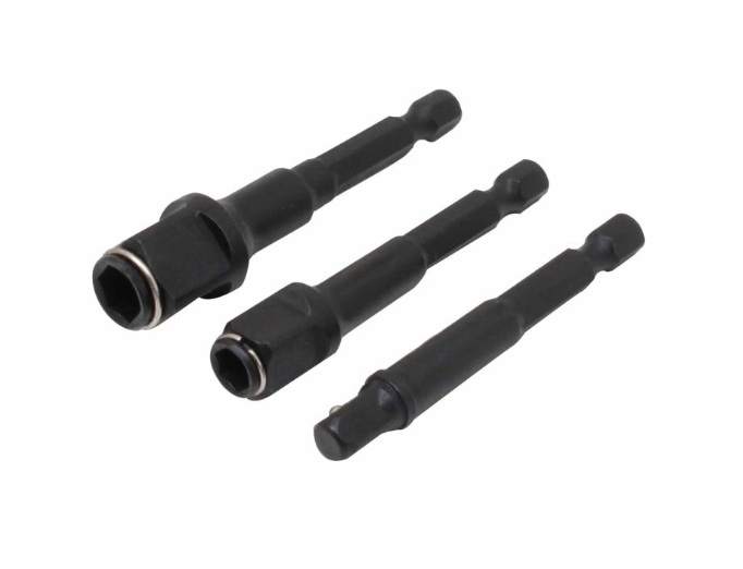Adaptersett 1/4'' SATRA S-3SD21; 1/4“; 3/8“; 1/2“; 3 stk
