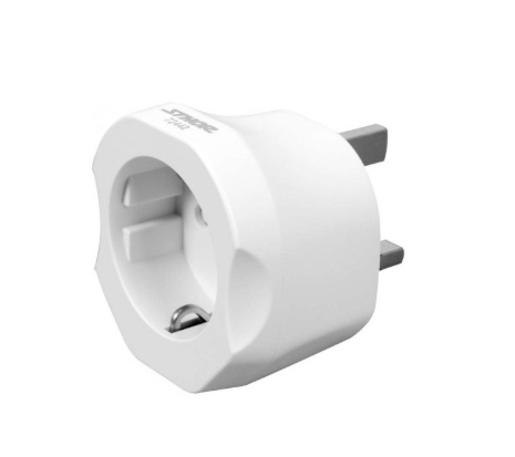 Hovedadapter fra EU til UK-standard Sthor 72442; 3250 W; 13 A