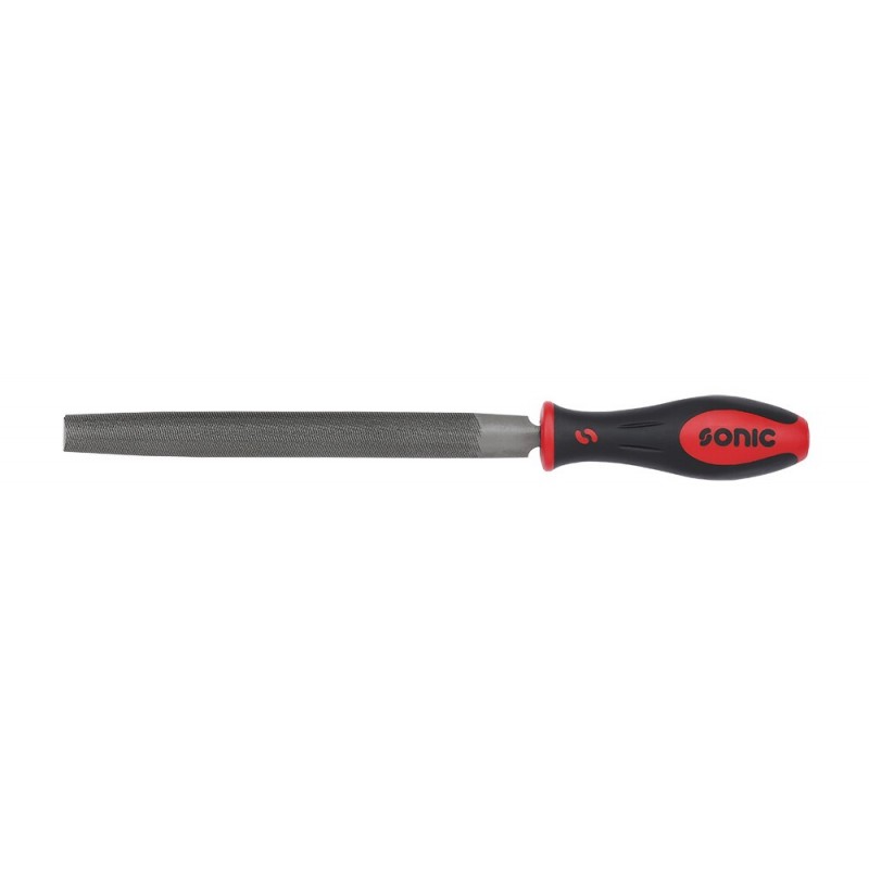 Halvrund fil Sonic Equipment 46912; 8''