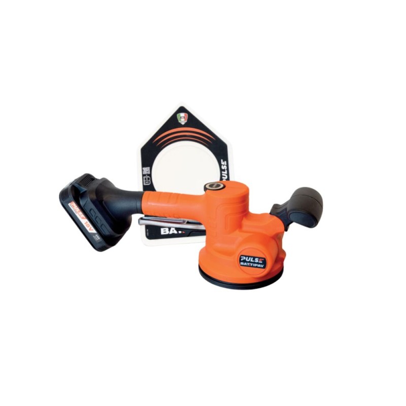 Vibrerende sugekopp / flisholder Battipav PULSE; 18 V; 25 kg; 1x2,0 Ah batt.