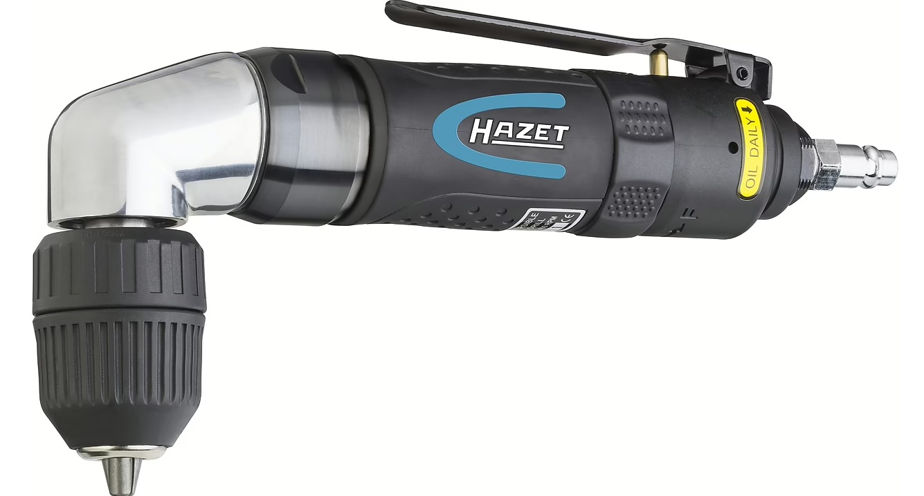 Trykkluftdrevet vinkelborr Hazet 9030N-5; 1–10 mm