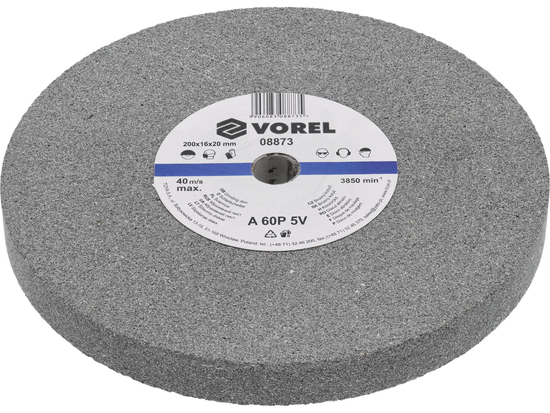 Slipeskive Vorel 08873; 200 mm