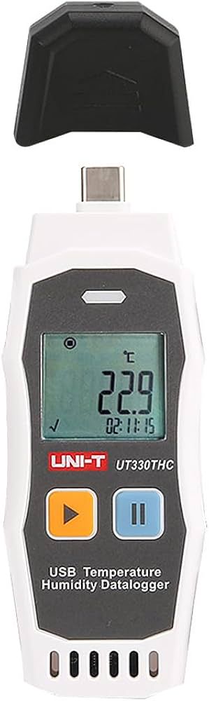 Datalogger for temperatur og fuktighet UNI-T UT330THC