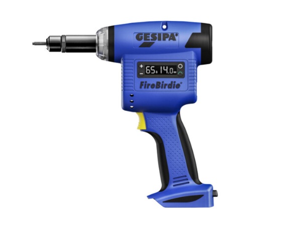 Ledningsløs naglepistol Gesipa FireBirdie; 18 V; 13000 N (uten batteri og lader)