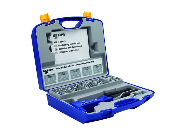 Manuell naglepistol Gesipa Junior Nietbox; 352 stk