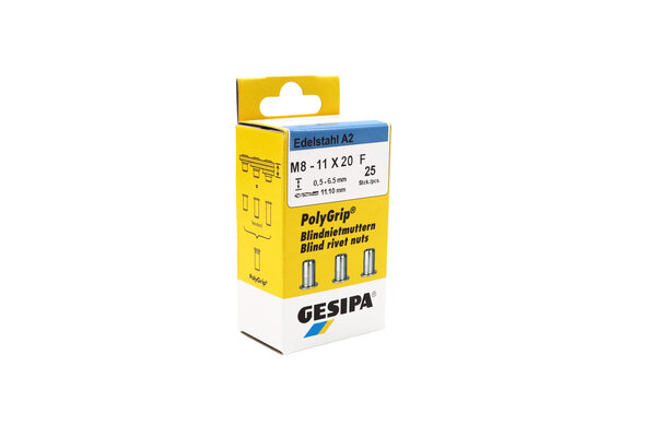 Nagler Gesipa 1464837; M8; 25 stk