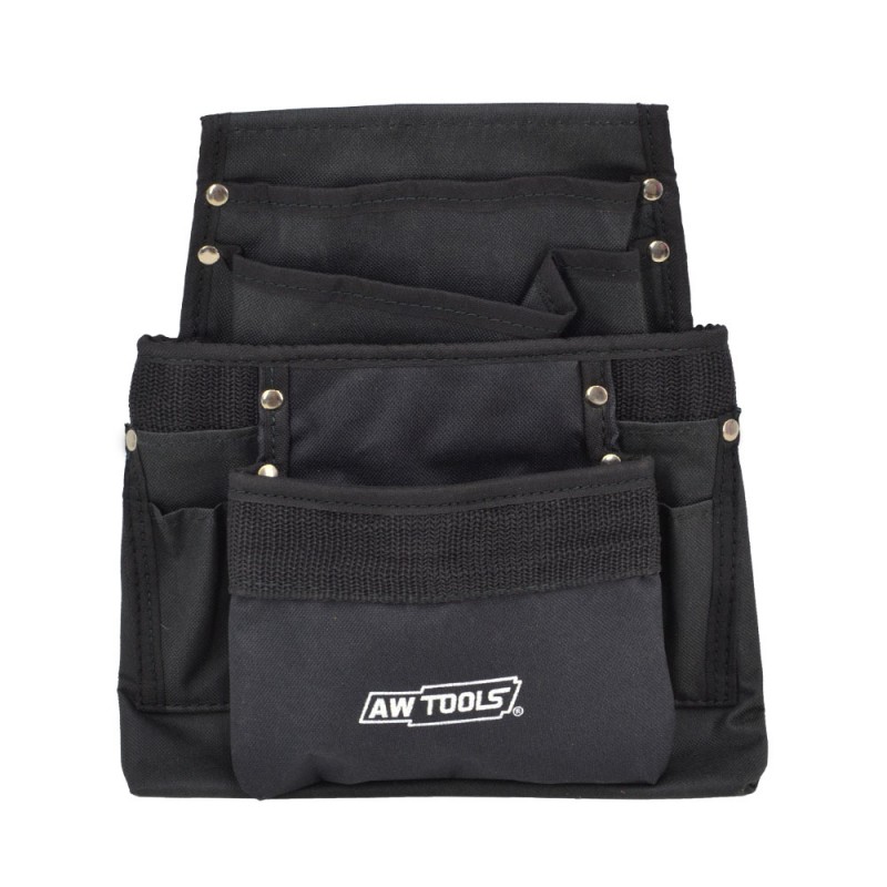 Redskapsbelte AWTools AW30610; 31X27 cm blå