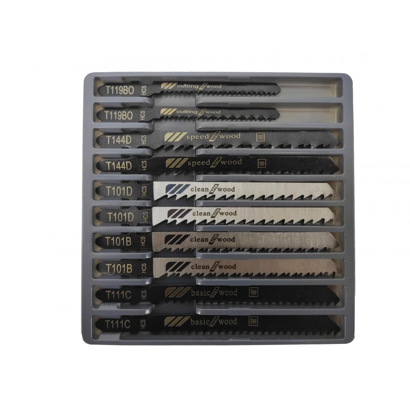 Stikksagblad AWTools AW49720; HCS; 10 stk