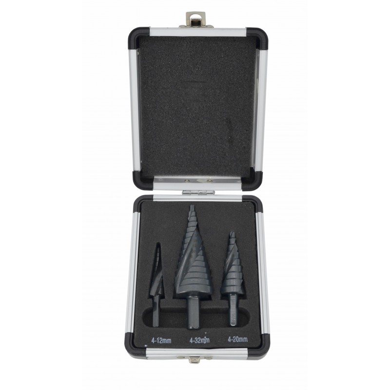 Etappebor AWTools AW40960; HSS; 4-32 mm; 3 stk