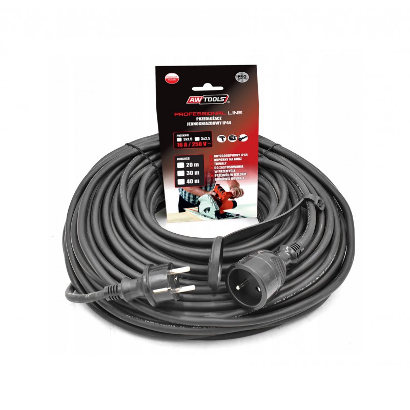 Kabel AWTools AW70243; IP44; 5x2,5 mm²; 20 m