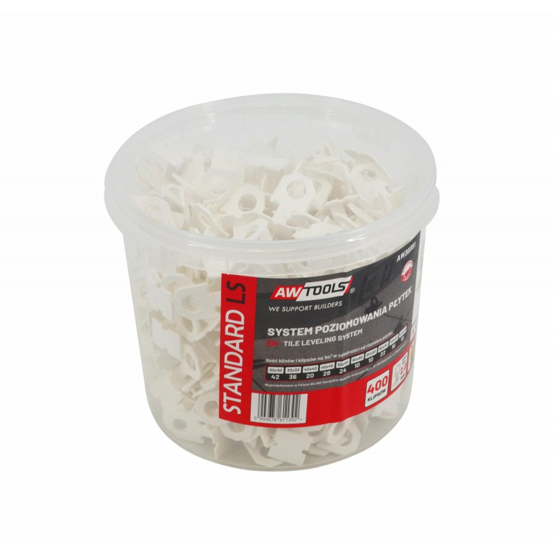 Flis nivåindikator AWTools AW30381; 2 mm; 7-15 mm; 400 stk