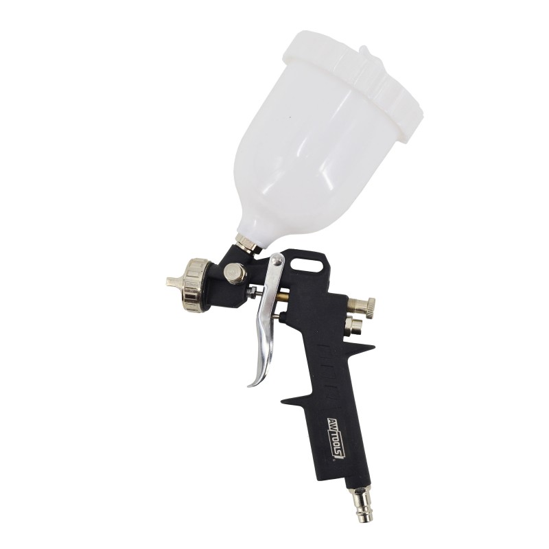 Trykkluftdrevet sprøytepistol AWTools AW10016; 1/4''; 3-5 bar; 2 mm; 600 ml