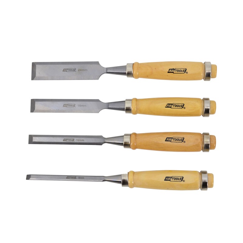 Meiselsett AWTools AW32903; 6-24 mm; 4 stk